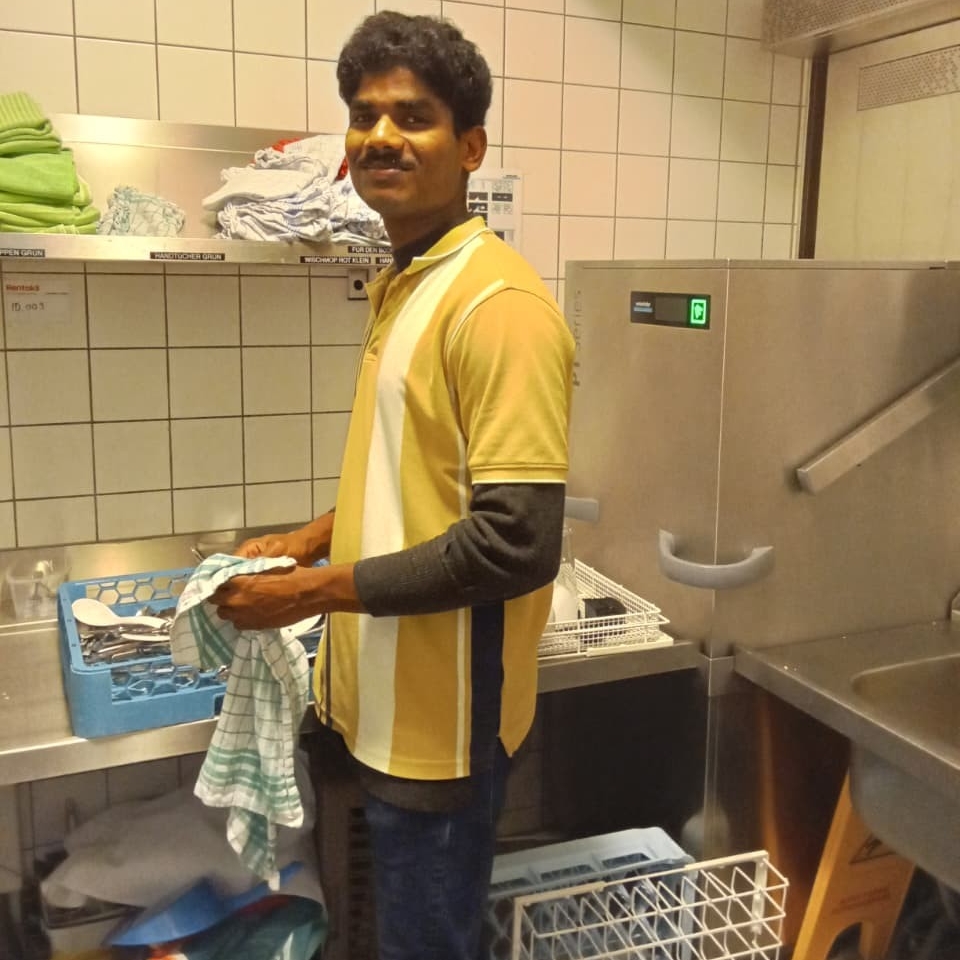 Mitarbeiter im Einsatz