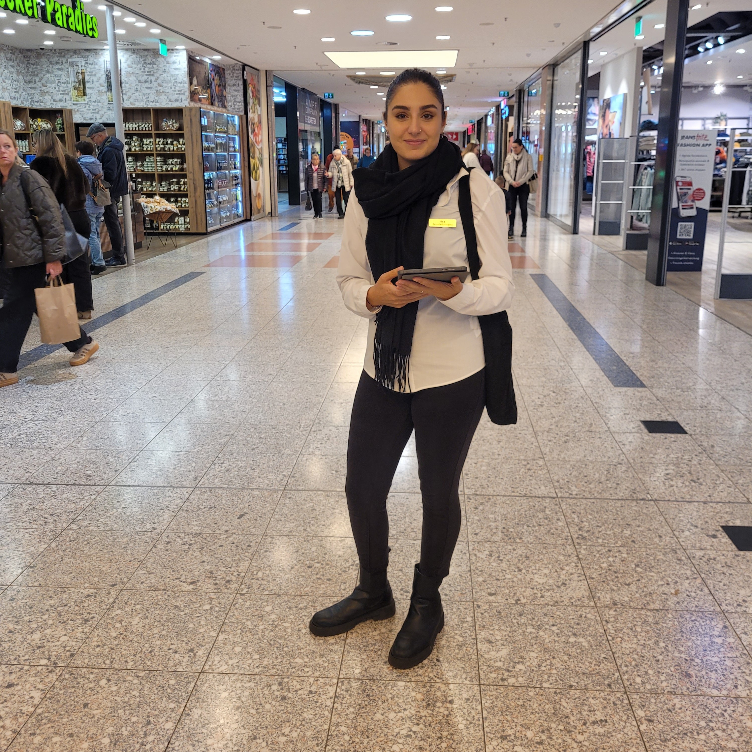 Mitarbeiter im Einsatz