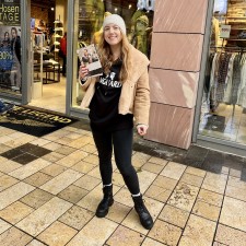 Elisa bei der Arbeit