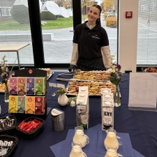 Laetitia bei der Arbeit