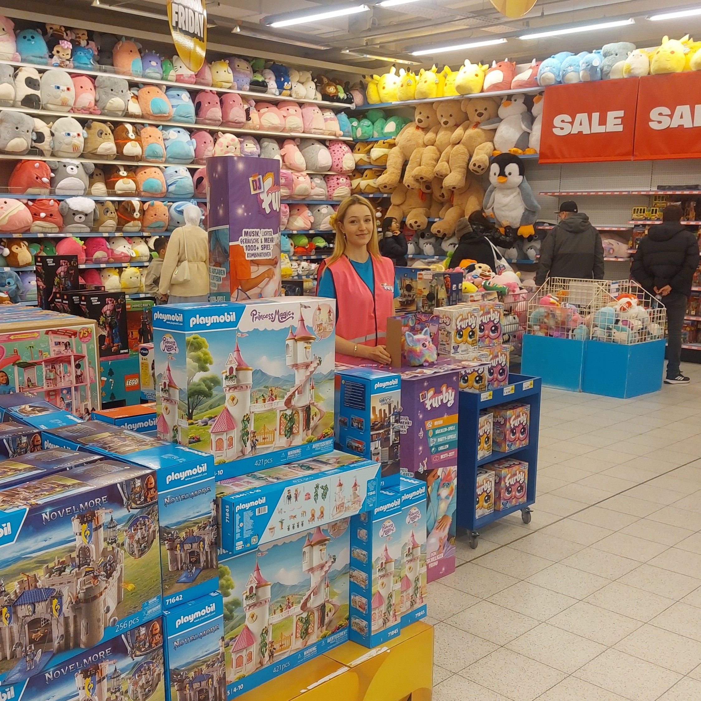 Mitarbeiter im Einsatz