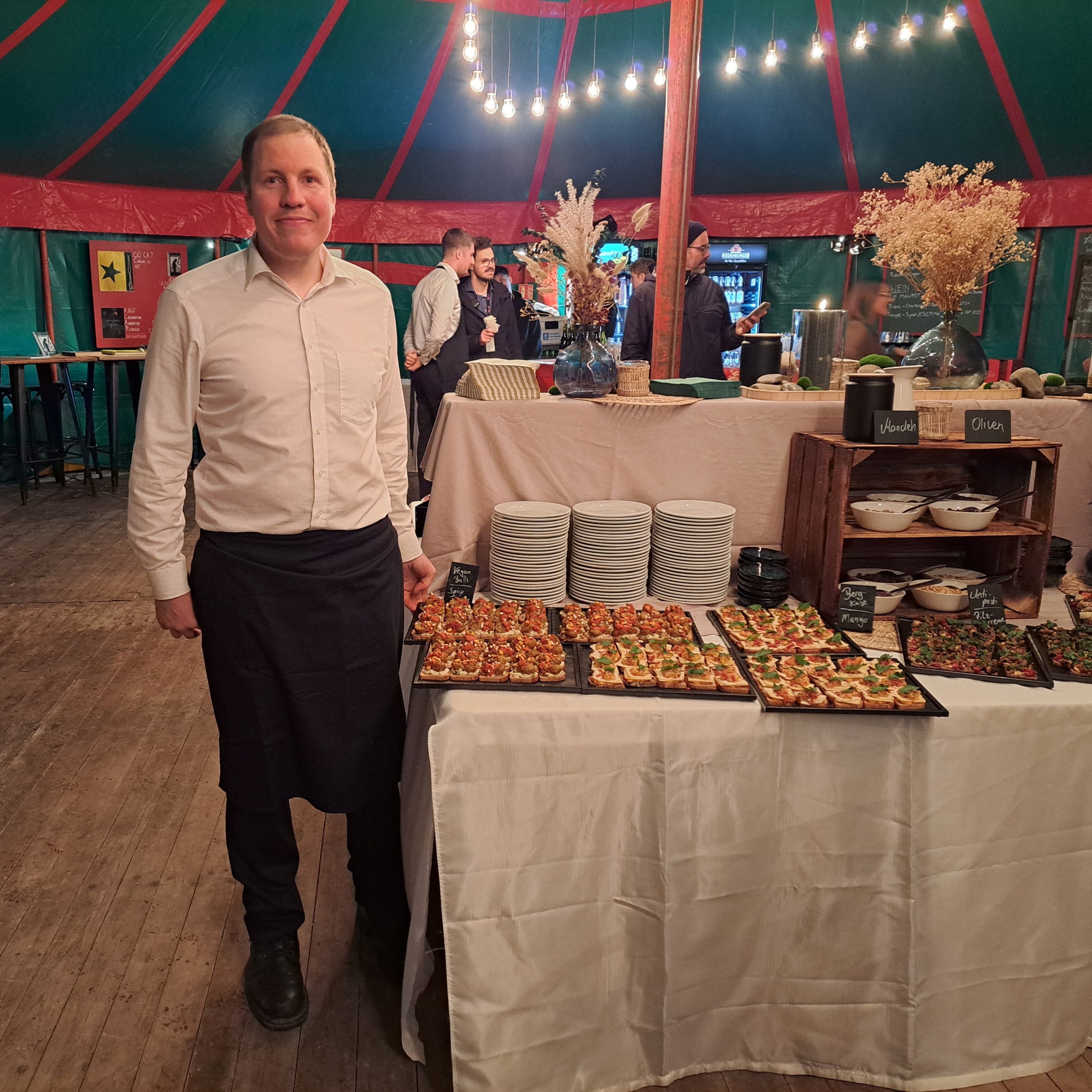 Mitarbeiter im Einsatz