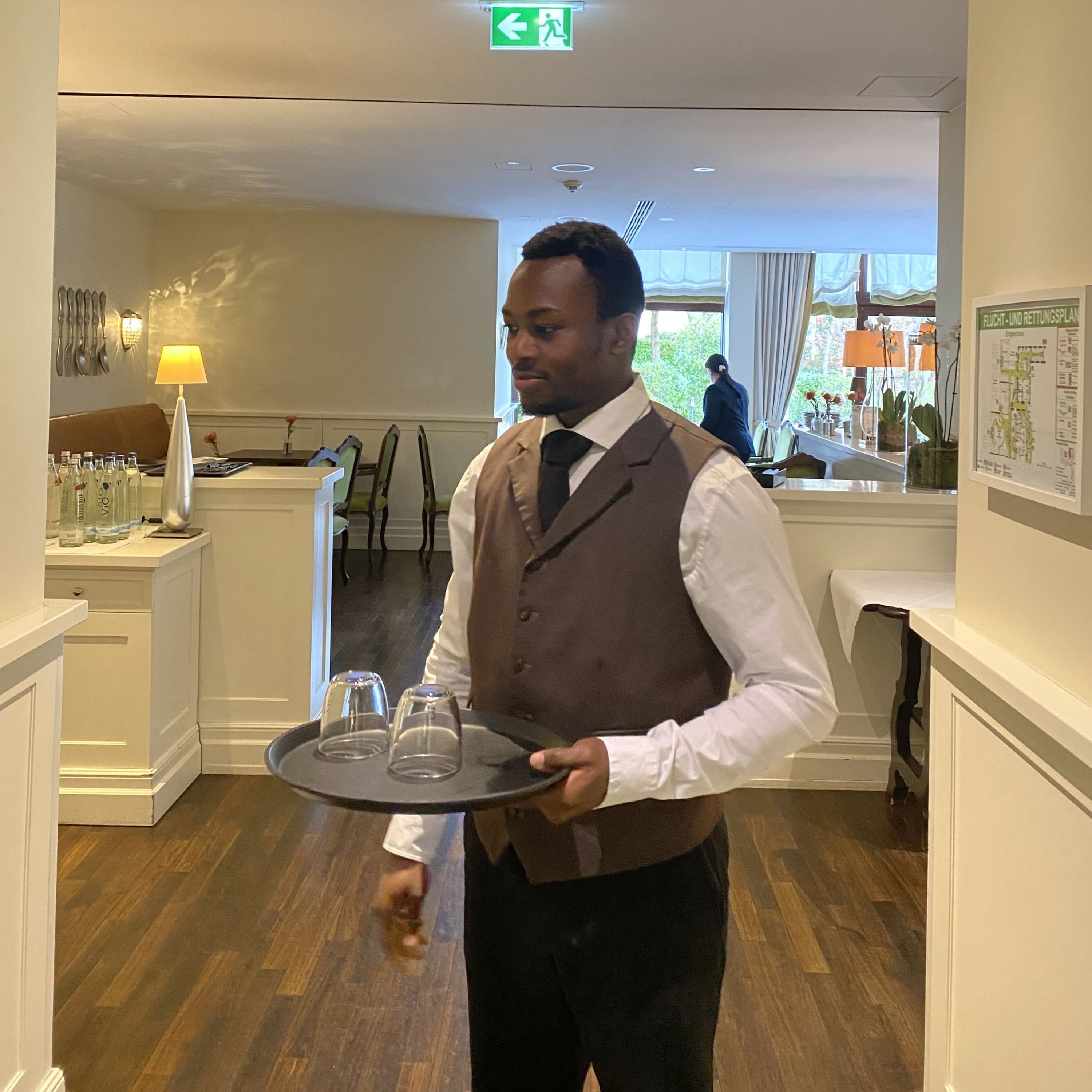 Mitarbeiter im Einsatz