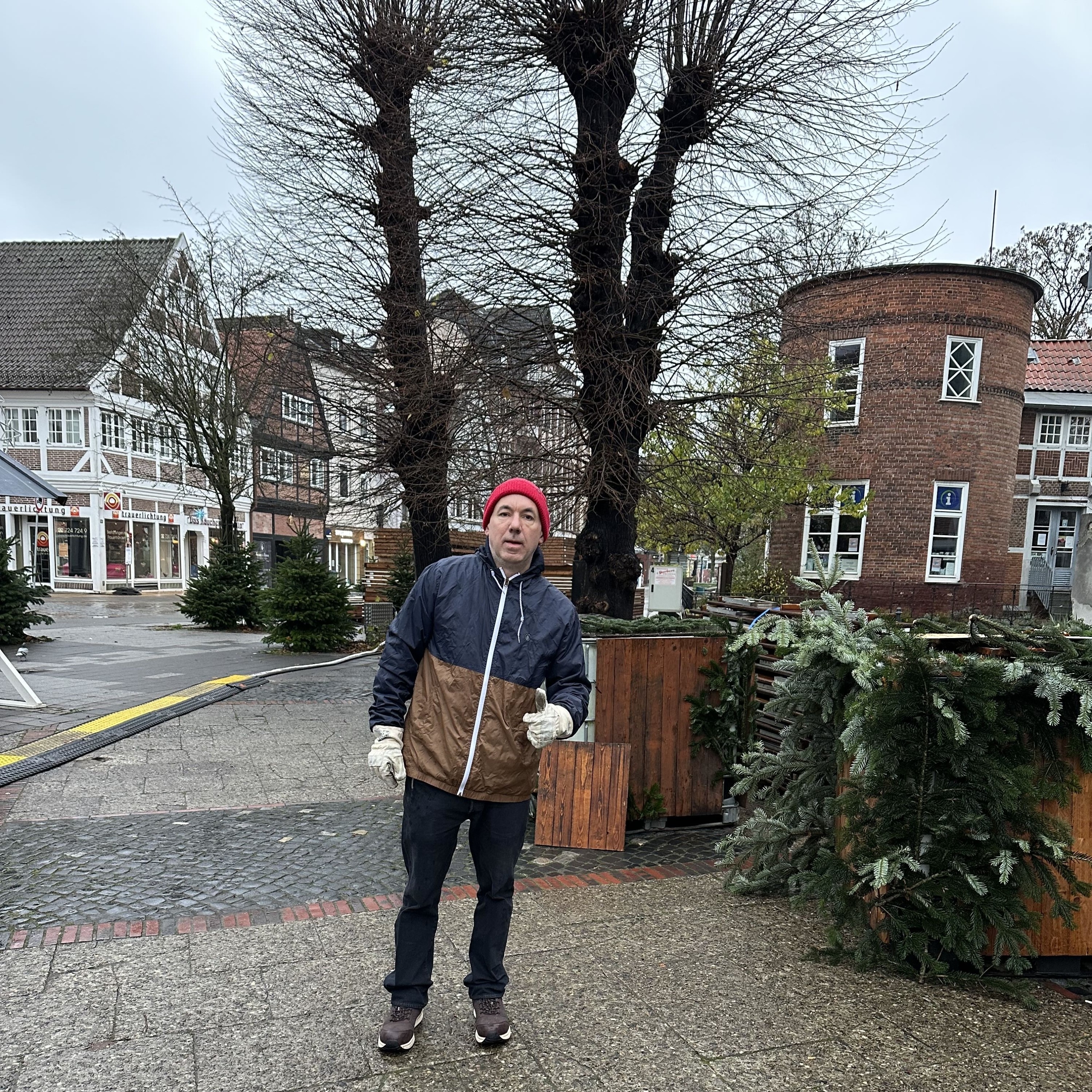 Mitarbeiter im Einsatz