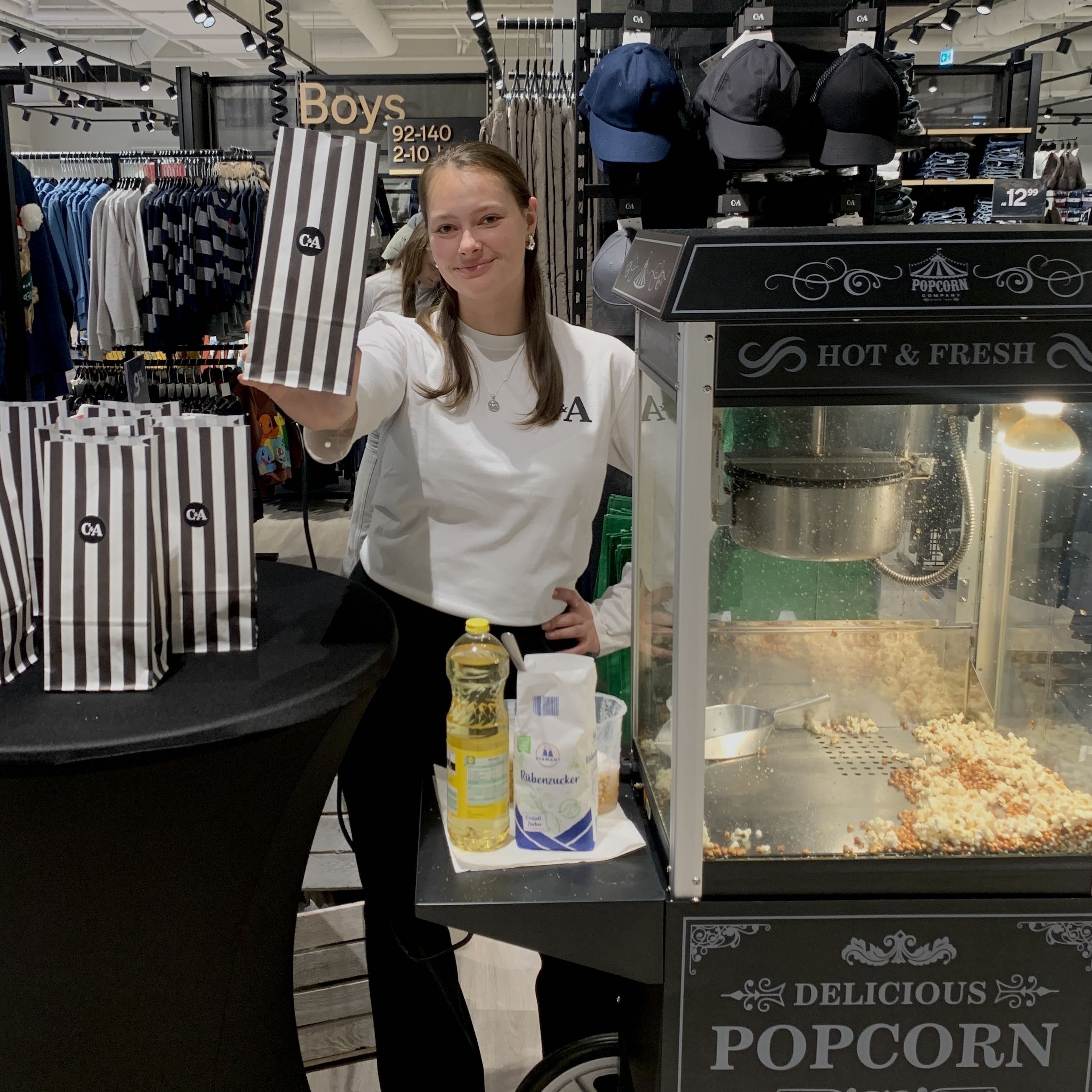 Mitarbeiter im Einsatz