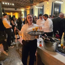 Savannah Vivian bei der Arbeit