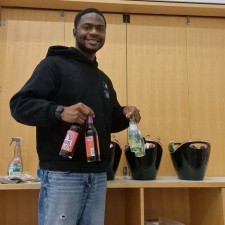 Junior bei der Arbeit