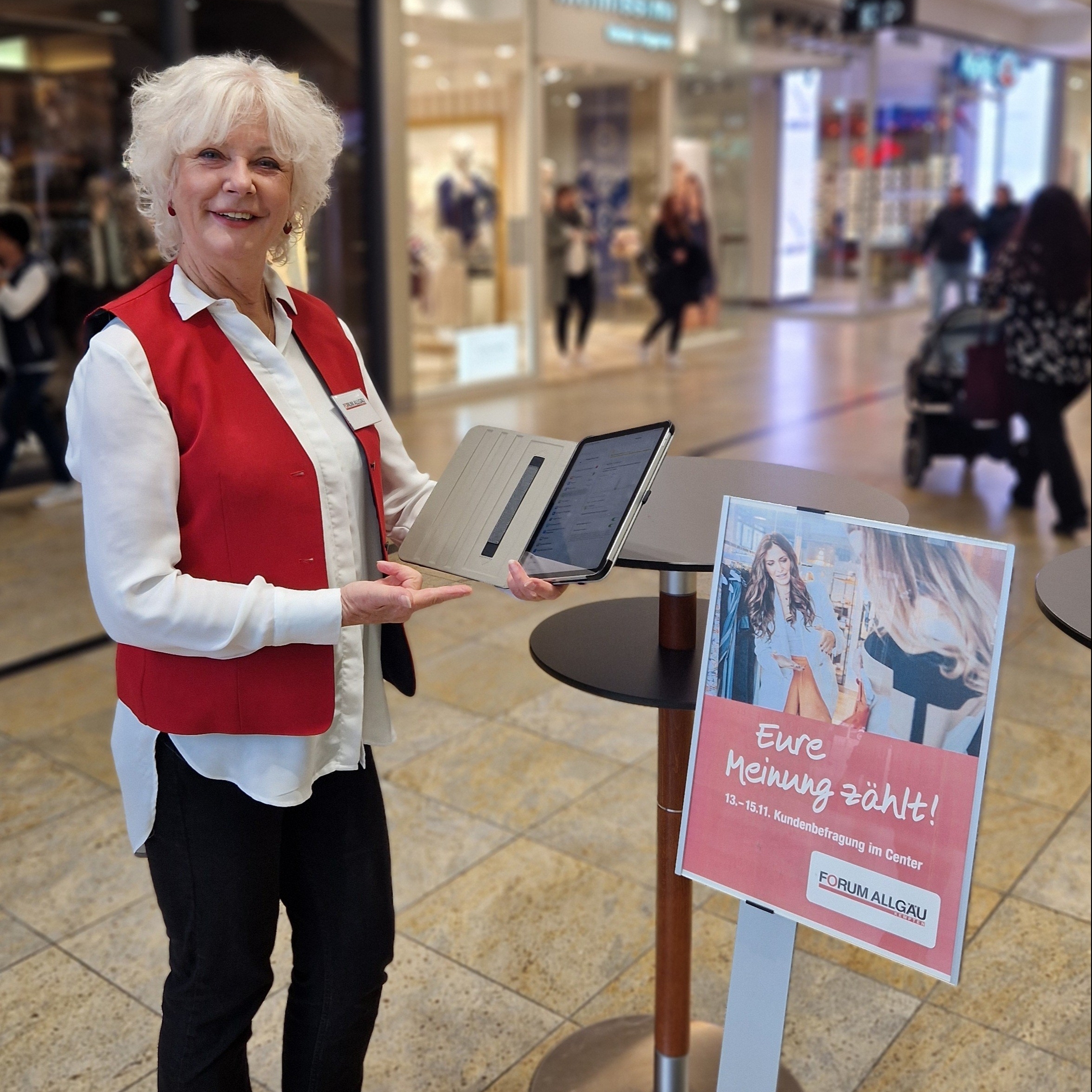 Mitarbeiter im Einsatz