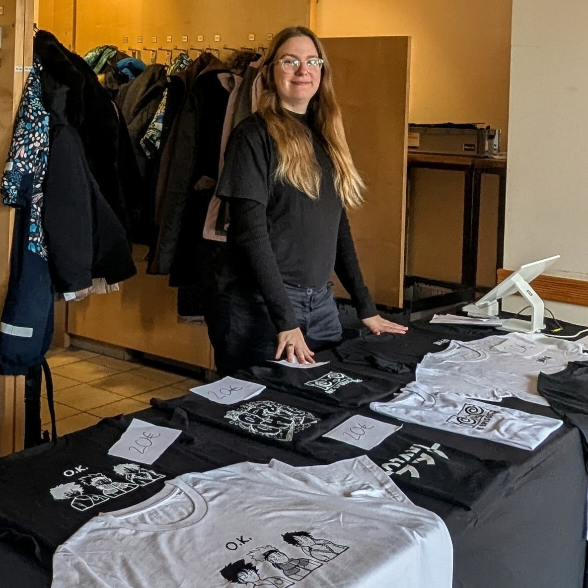 Mitarbeiter im Einsatz