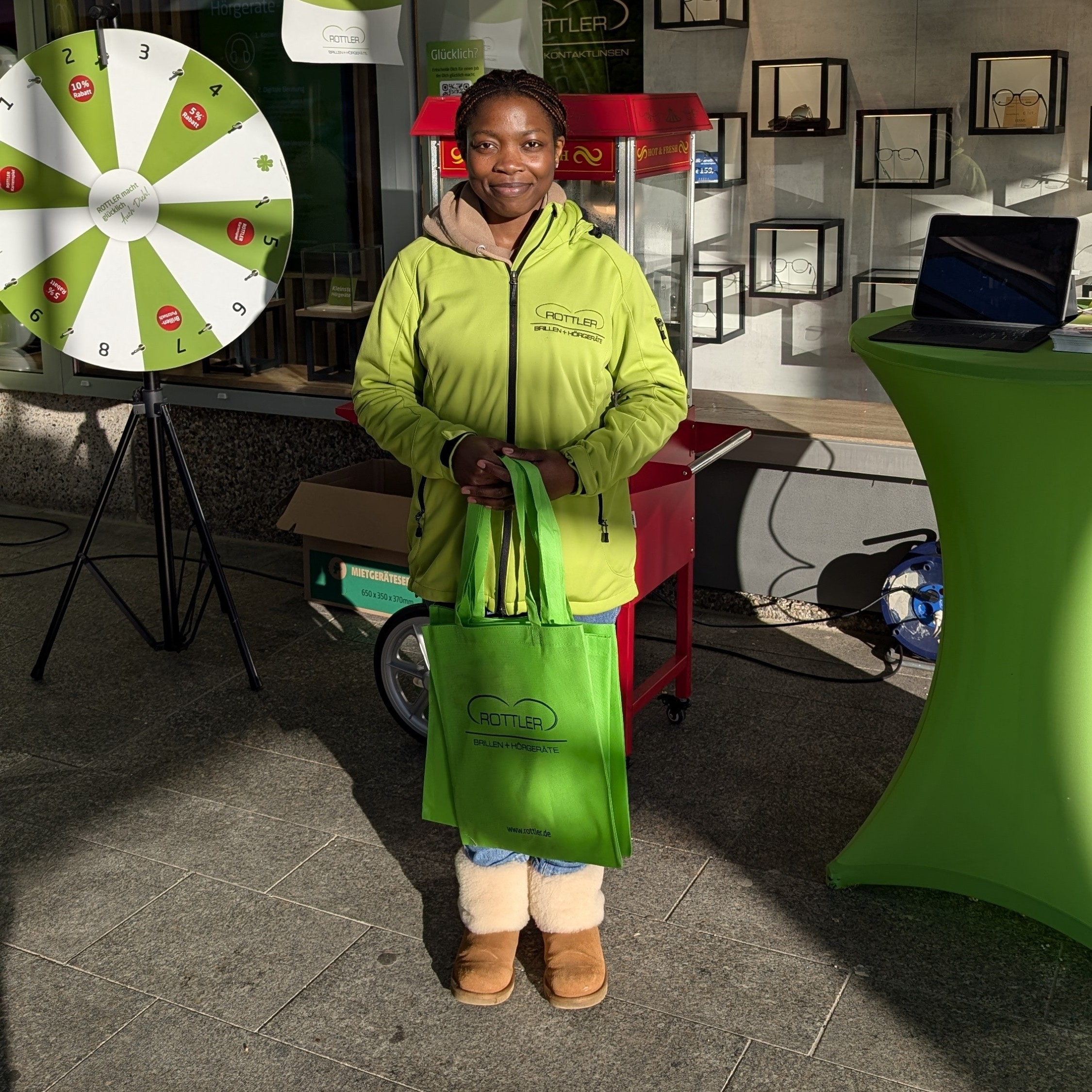 Mitarbeiter im Einsatz