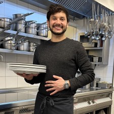 Andrés Alberto bei der Arbeit