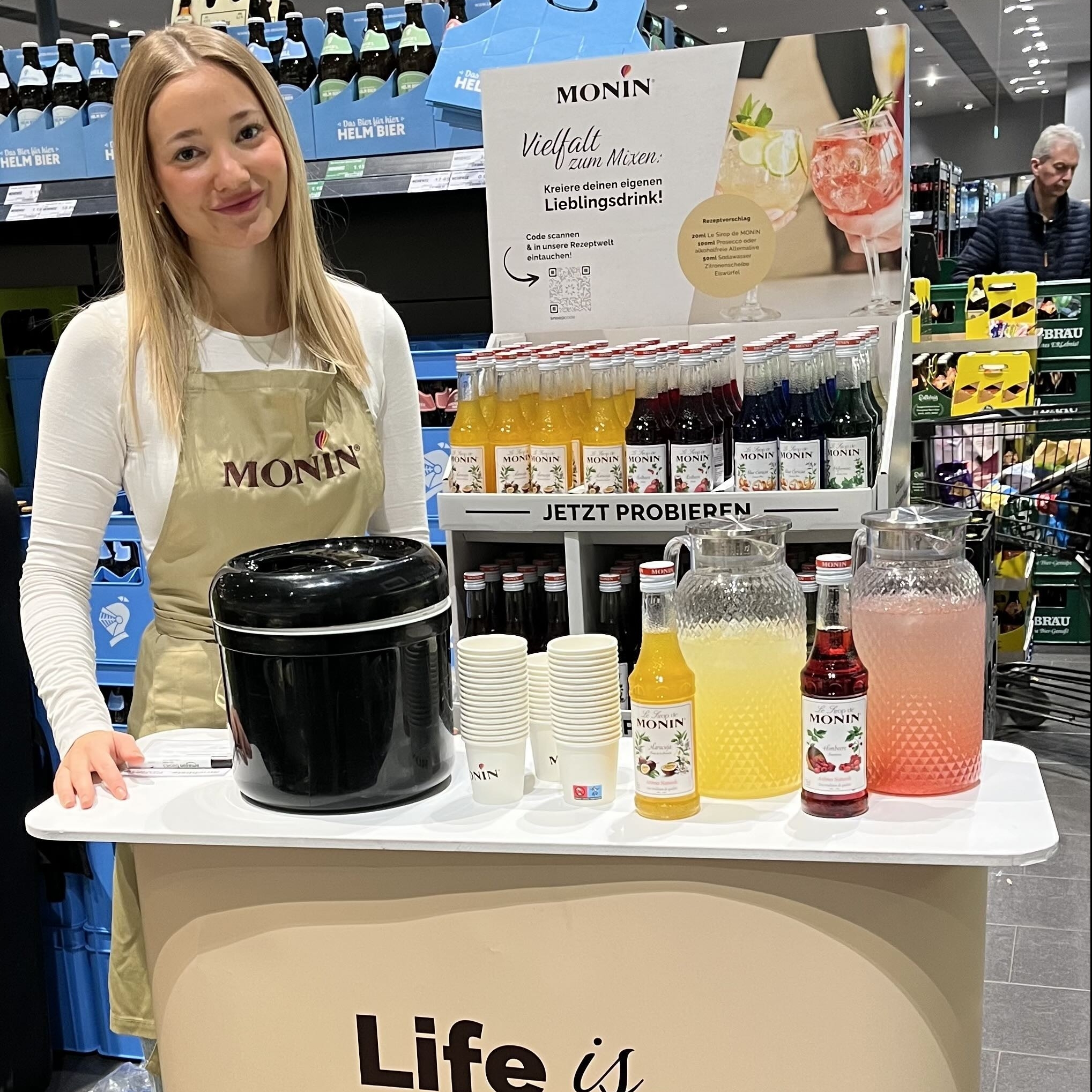 Mitarbeiter im Einsatz