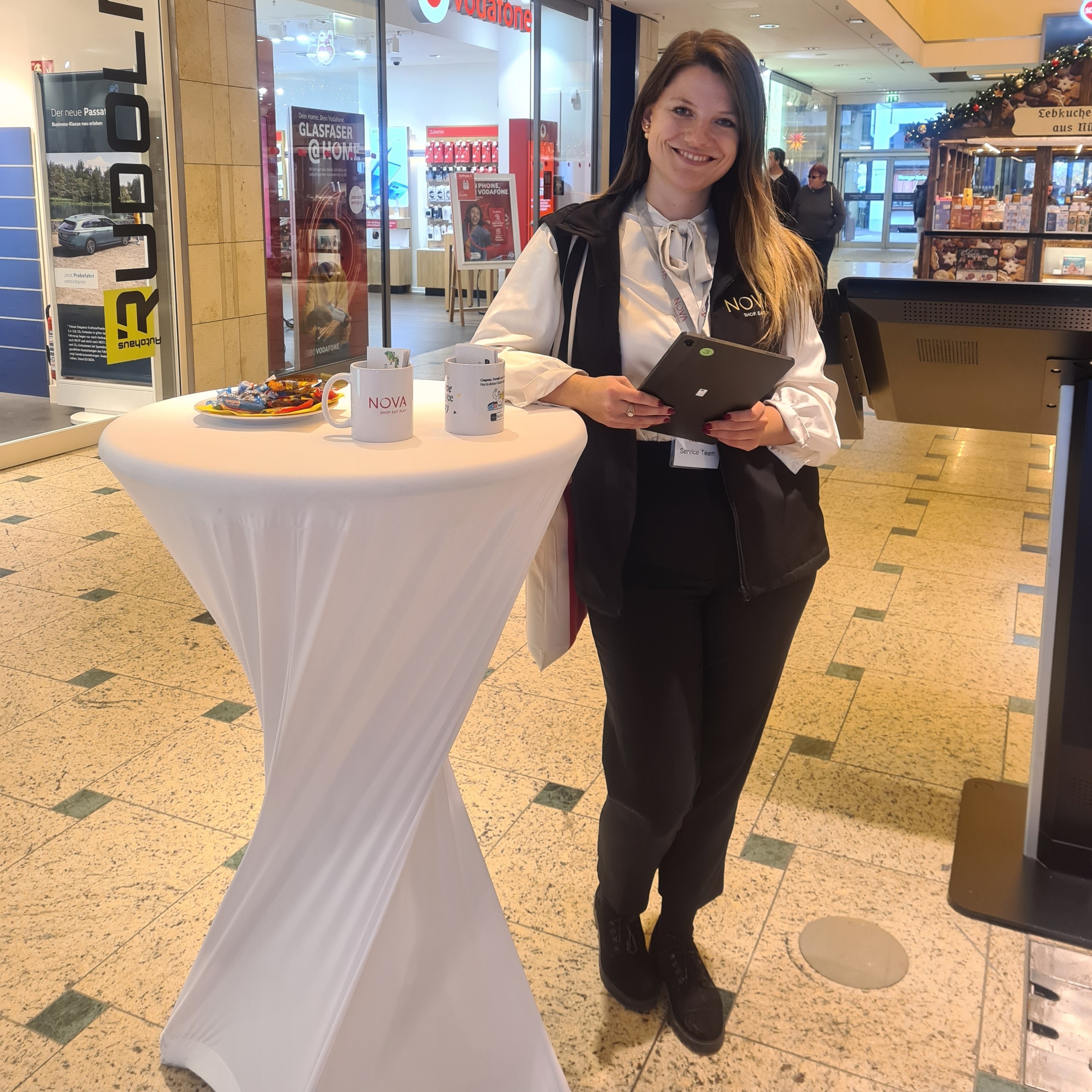 Mitarbeiter im Einsatz