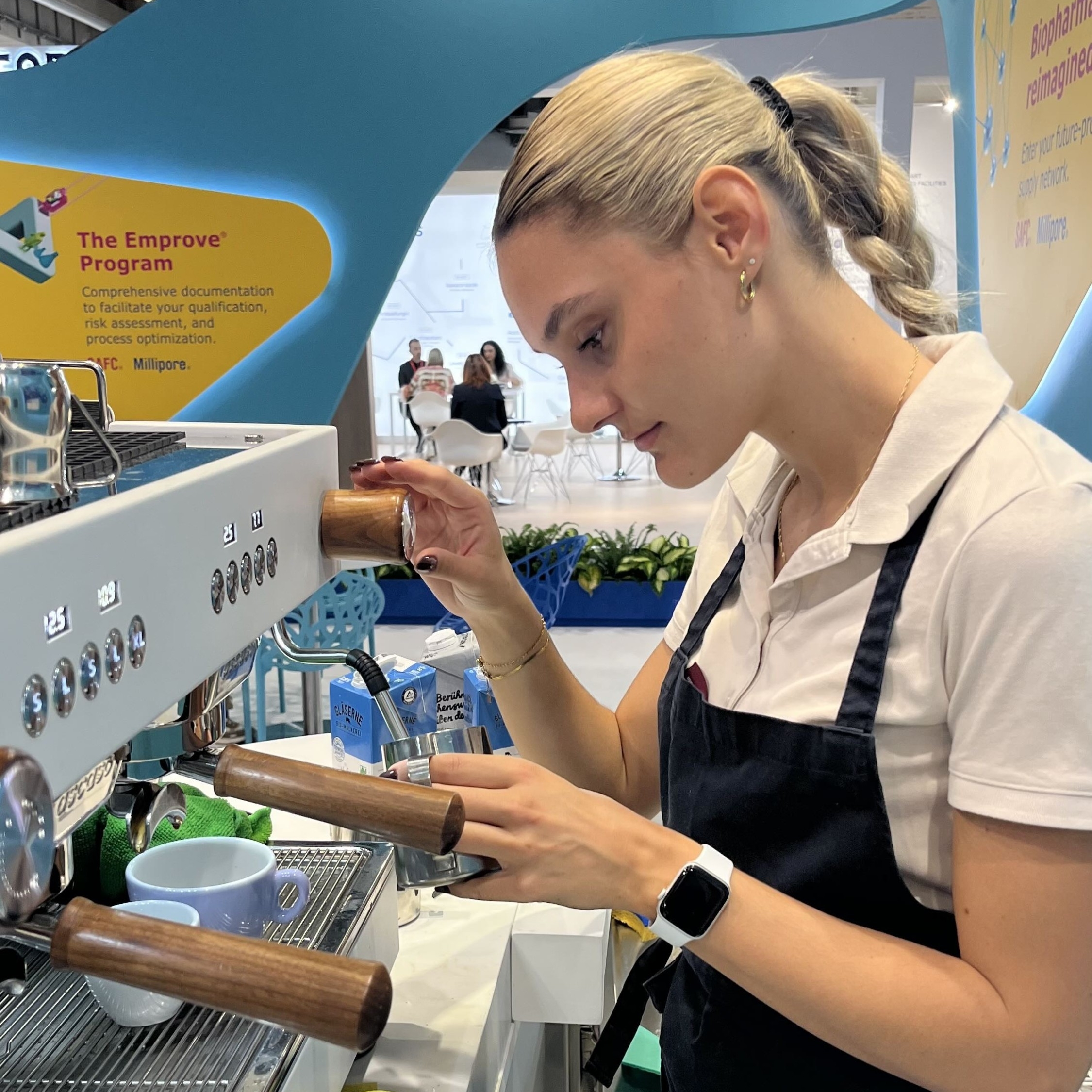 Mitarbeiter im Einsatz