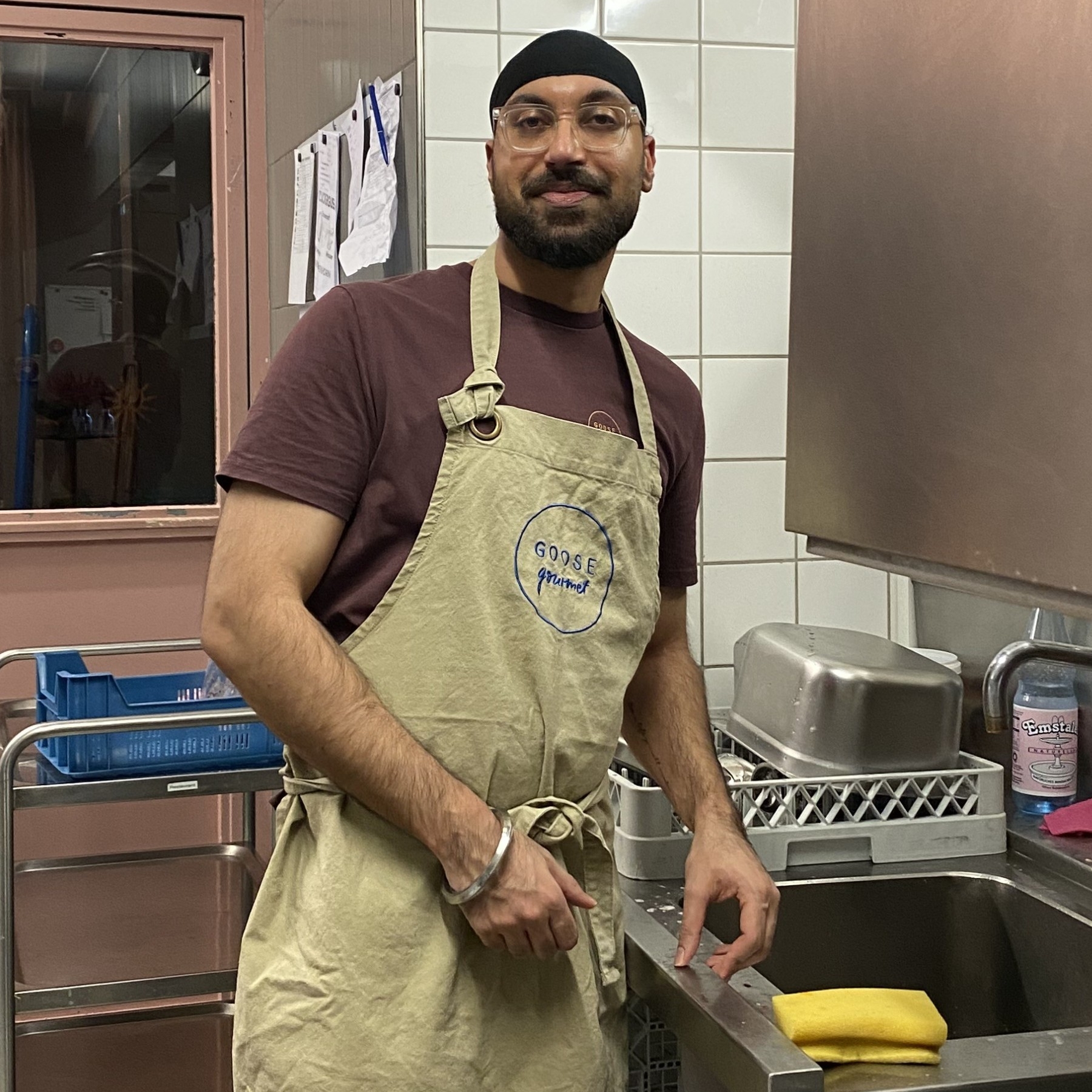 Mitarbeiter im Einsatz