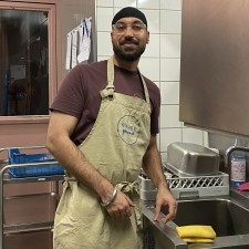 Harpreet Singh bei der Arbeit