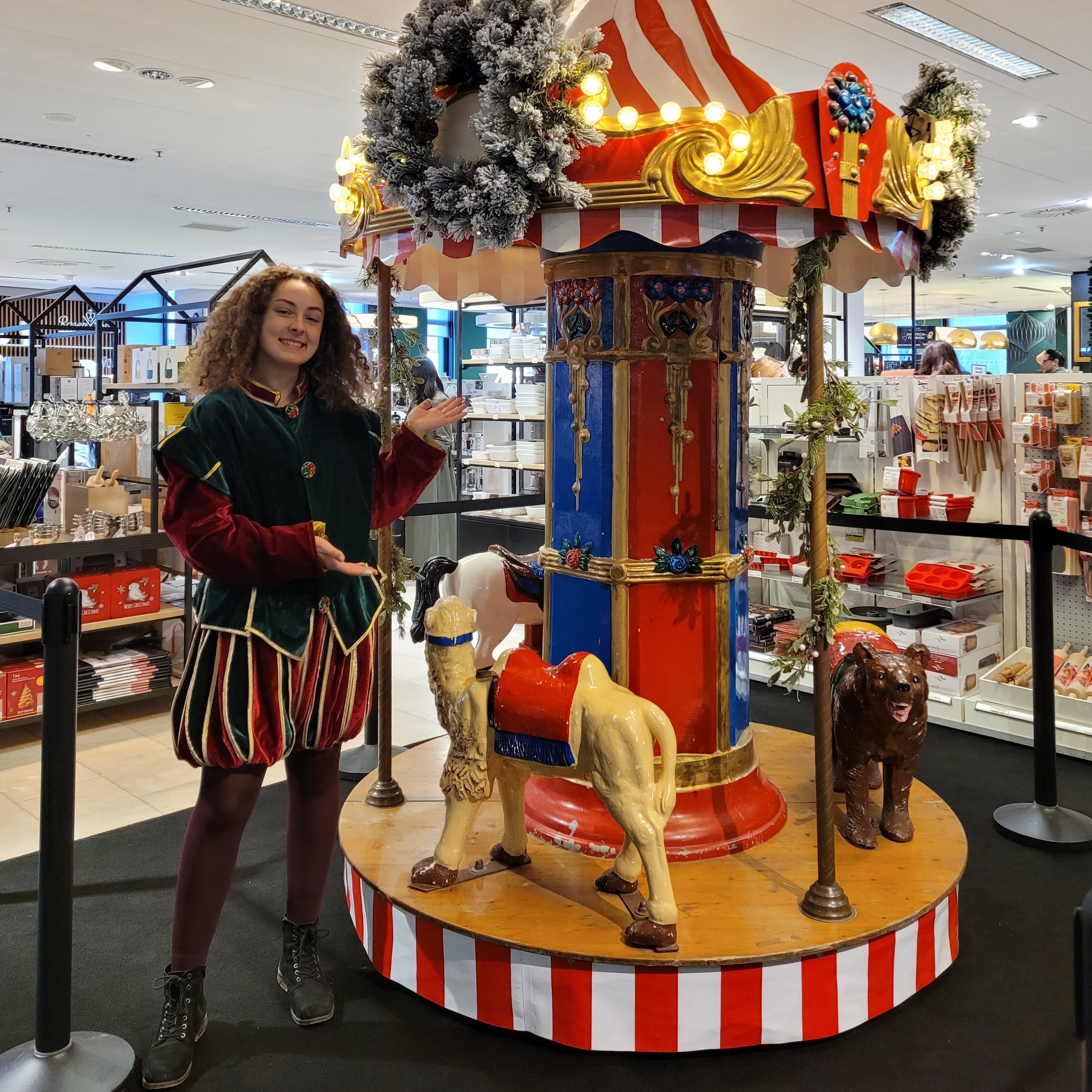 Mitarbeiter im Einsatz