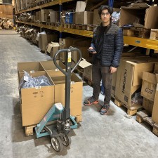 Ahmet-Can bei der Arbeit