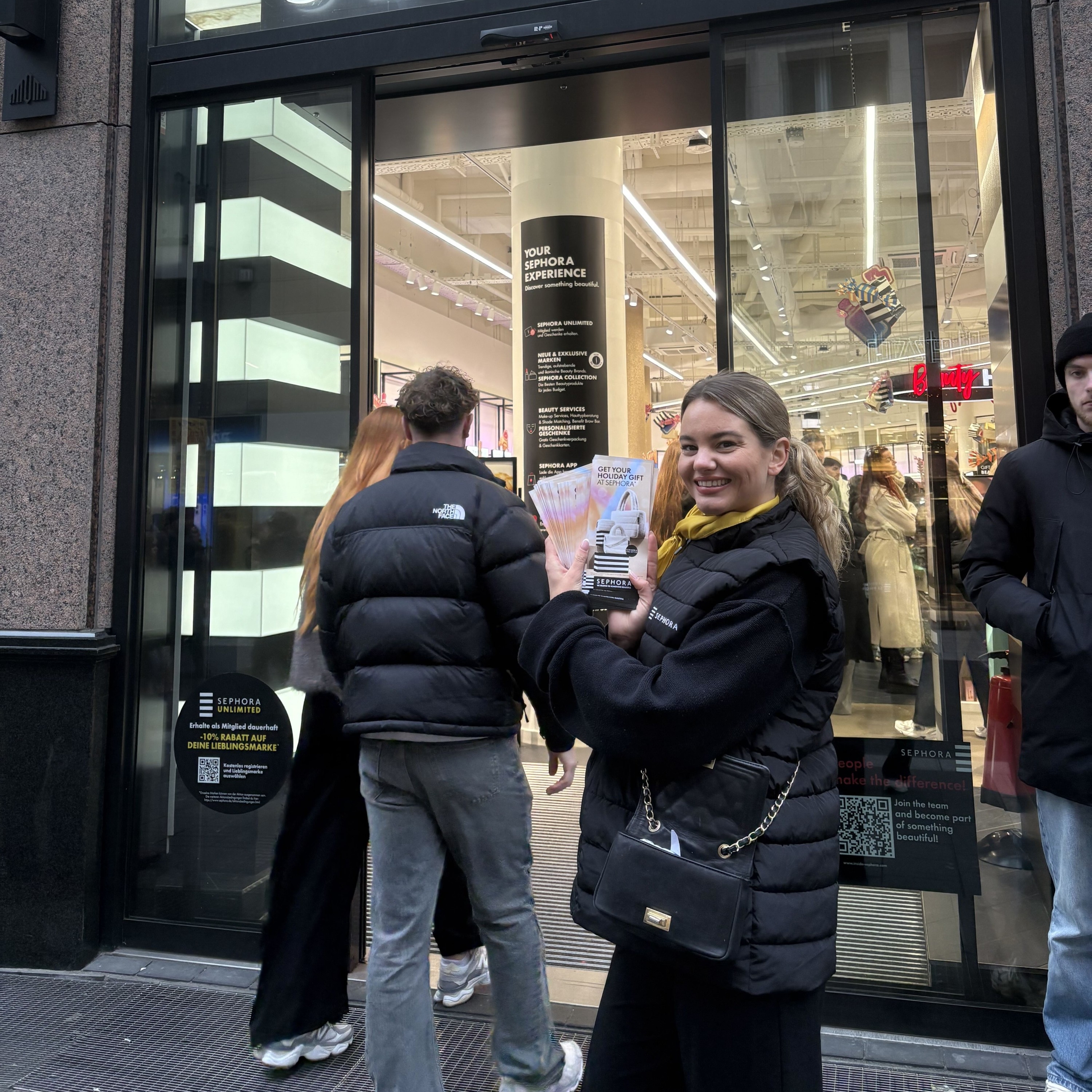 Mitarbeiter im Einsatz