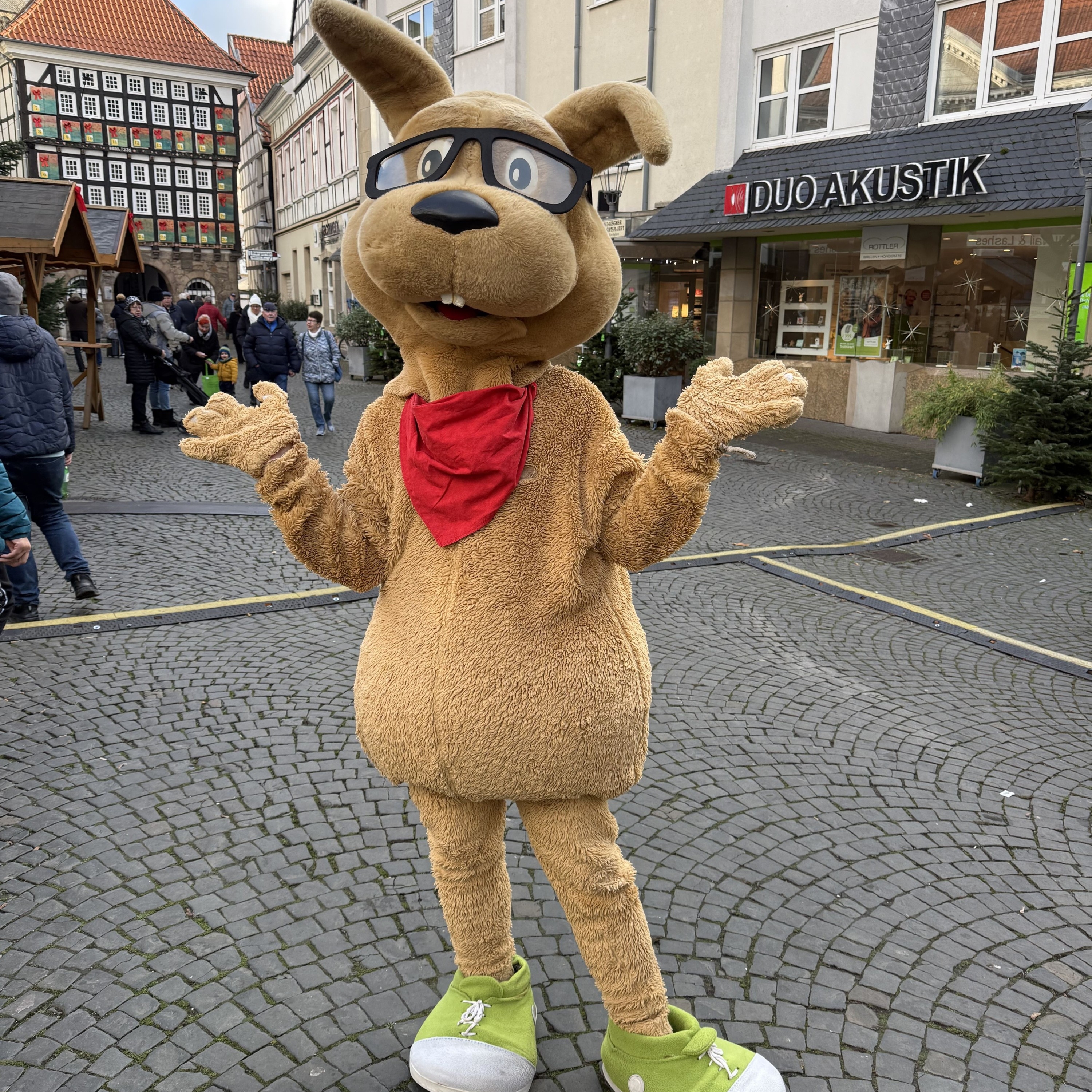 Mitarbeiter im Einsatz