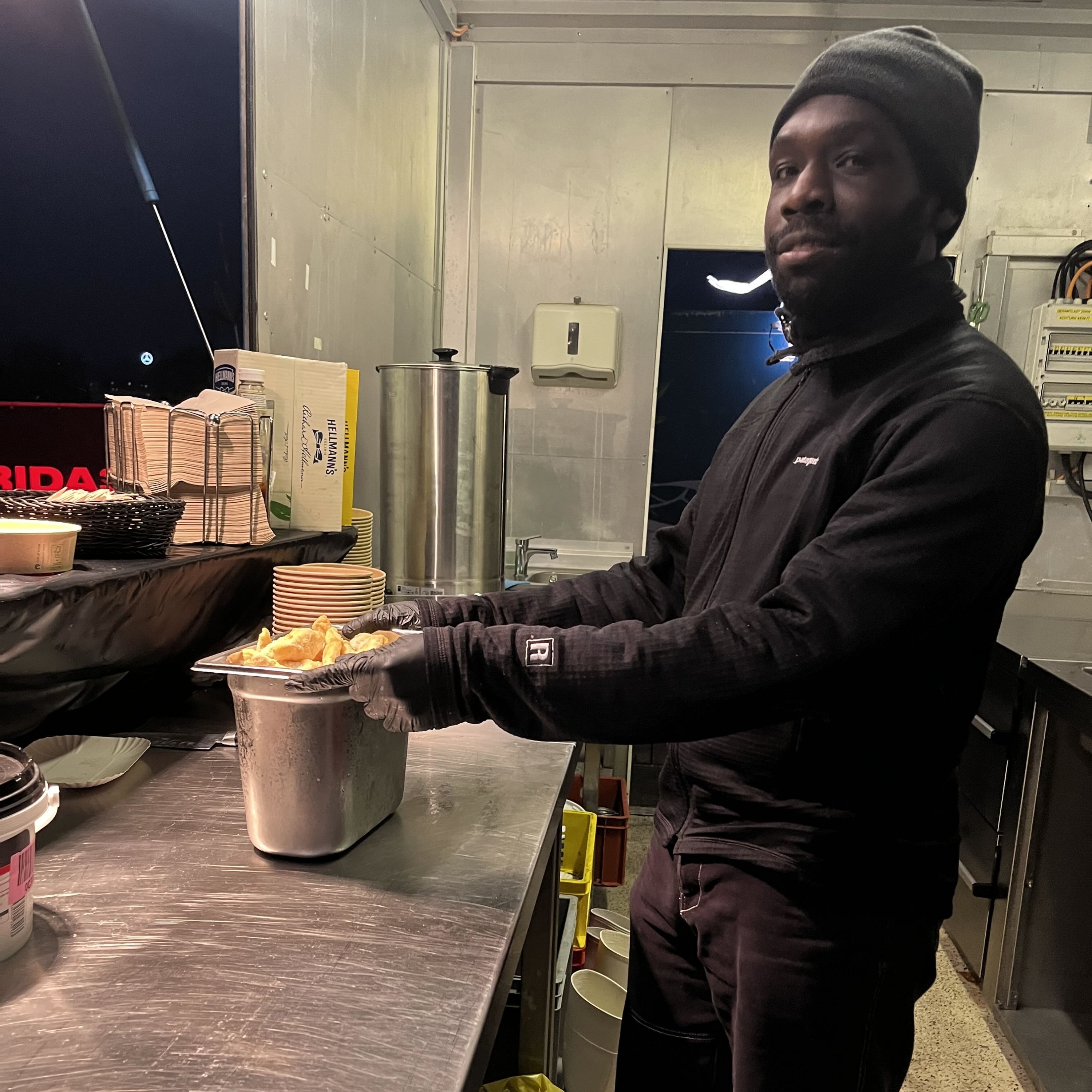 Mitarbeiter im Einsatz