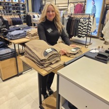 Sophie bei der Arbeit