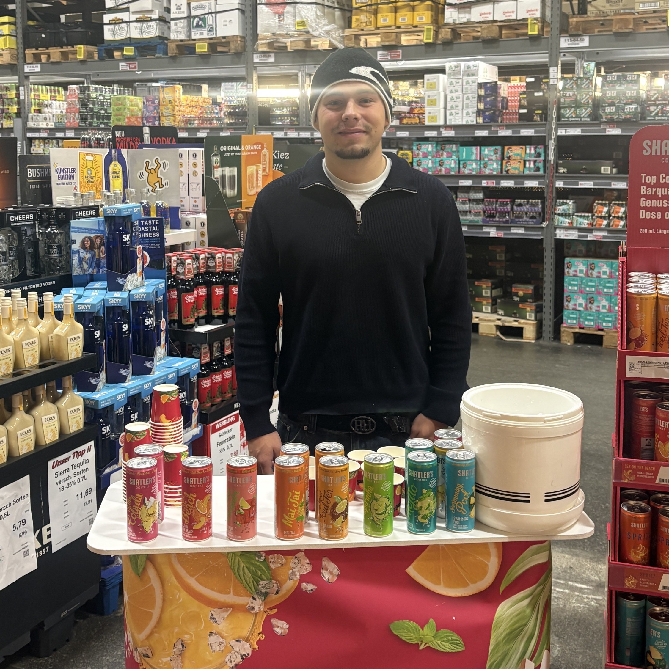 Mitarbeiter im Einsatz