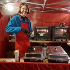 Vincent bei der Arbeit