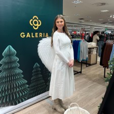 Angelika bei der Arbeit