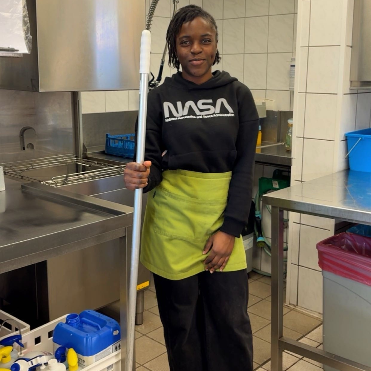 Mitarbeiter im Einsatz