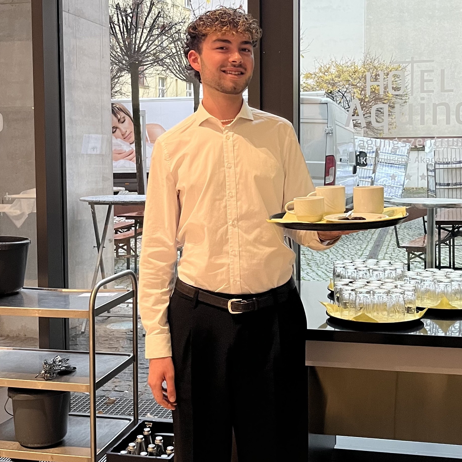 Mitarbeiter im Einsatz