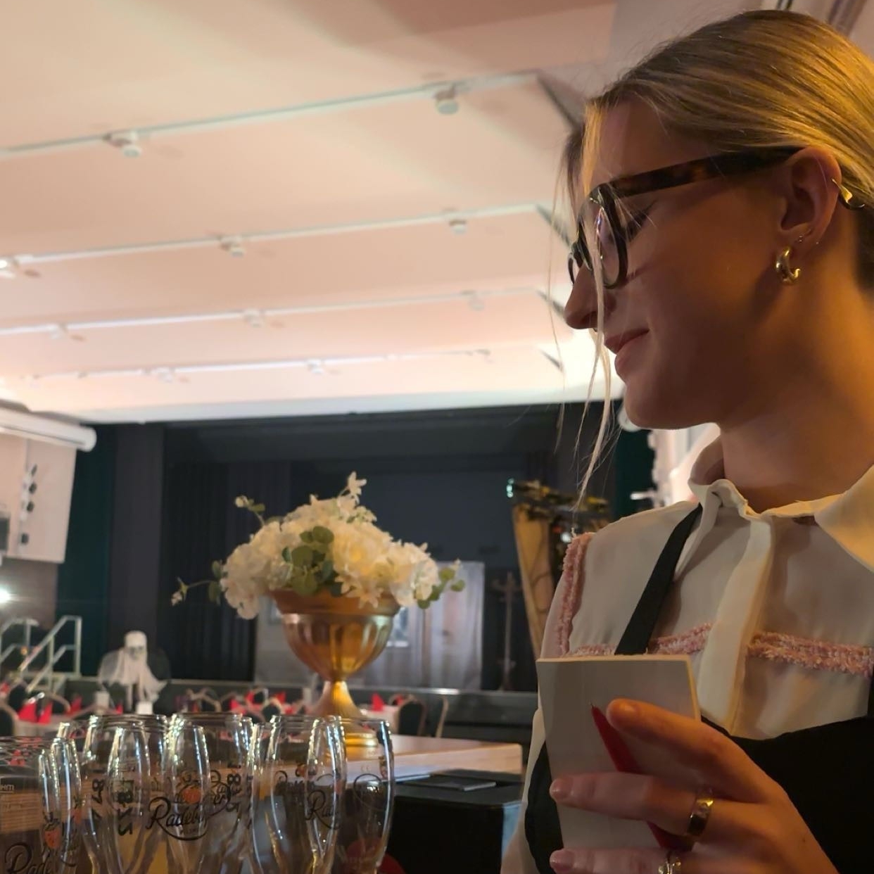 Mitarbeiter im Einsatz