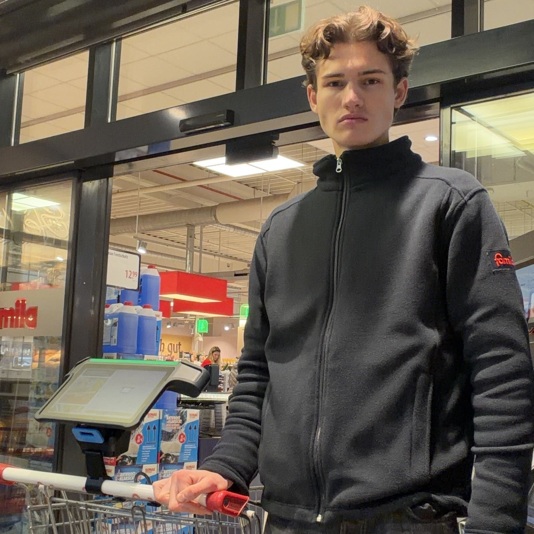 Mitarbeiter im Einsatz