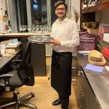 Andrés Alberto bei der Arbeit