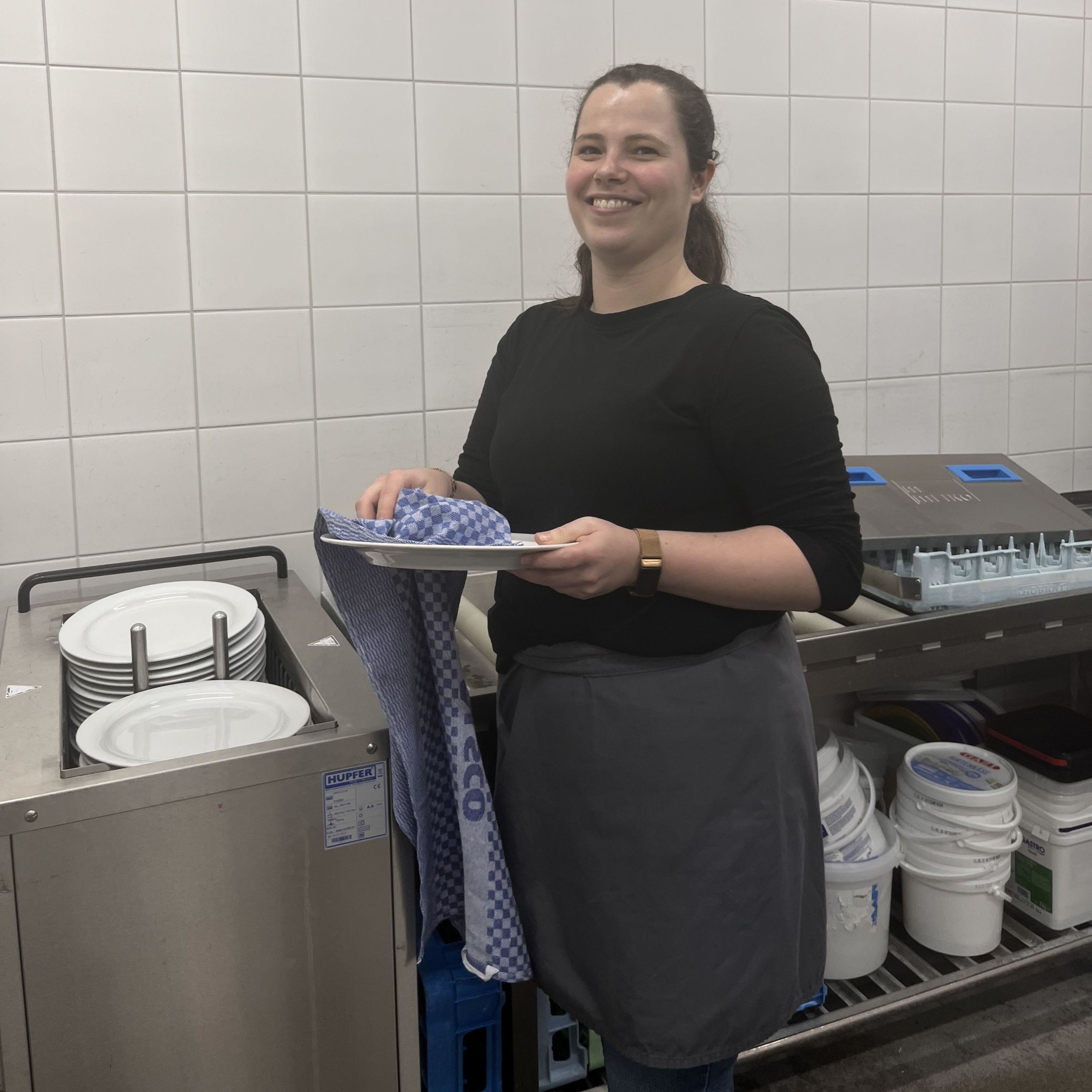 Mitarbeiter im Einsatz