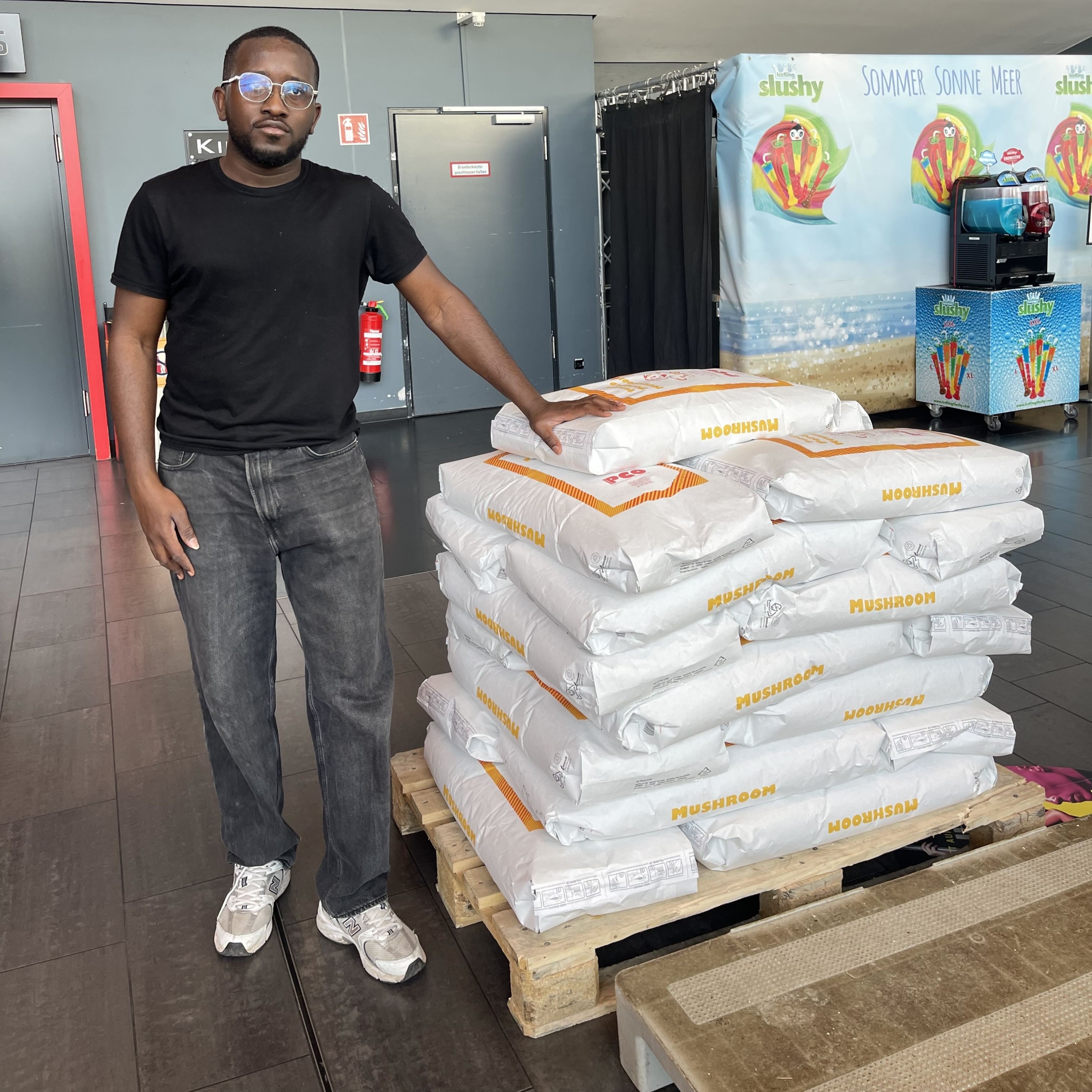 Mitarbeiter im Einsatz