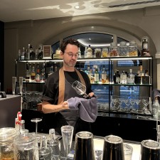 Tobias bei der Arbeit