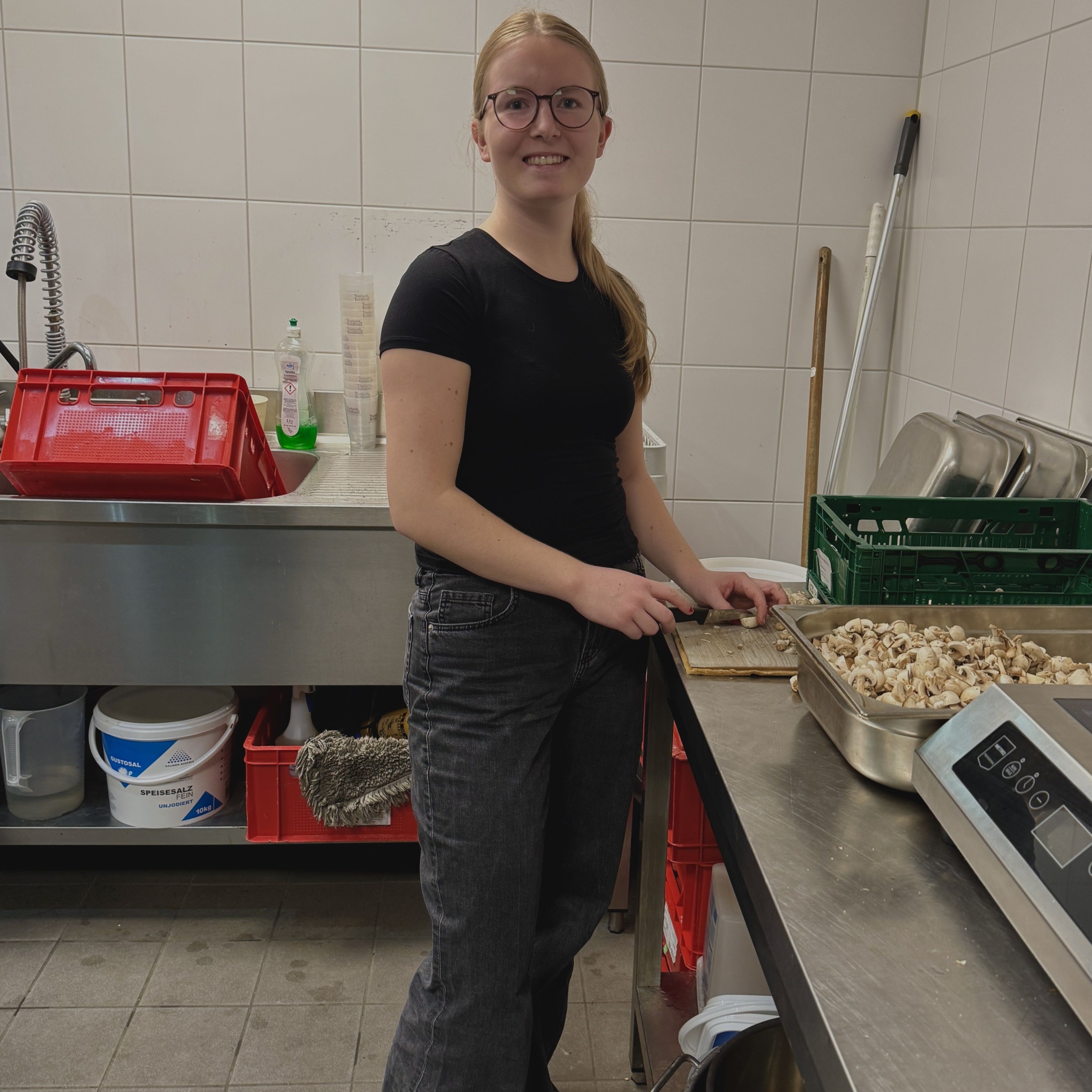 Mitarbeiter im Einsatz