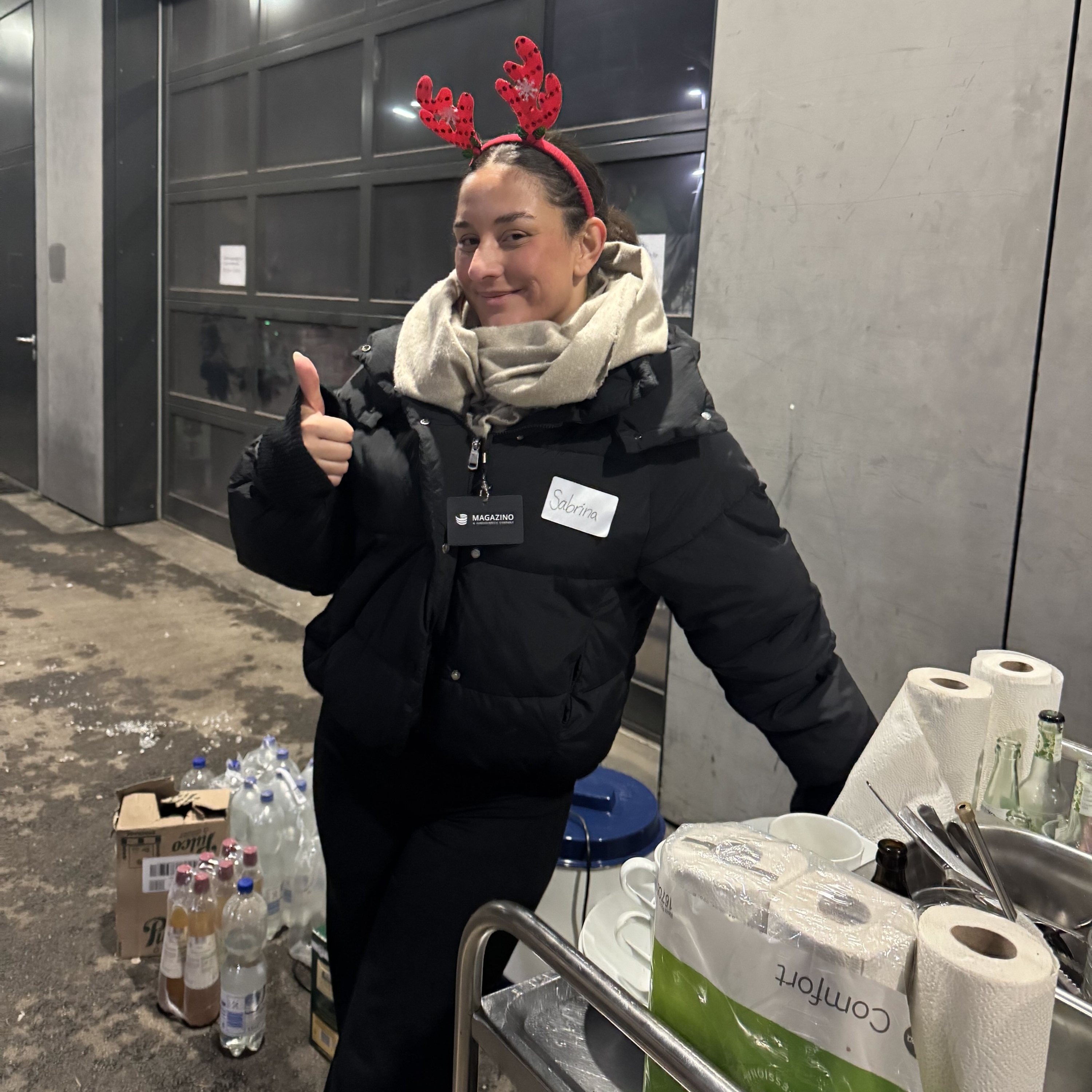 Mitarbeiter im Einsatz