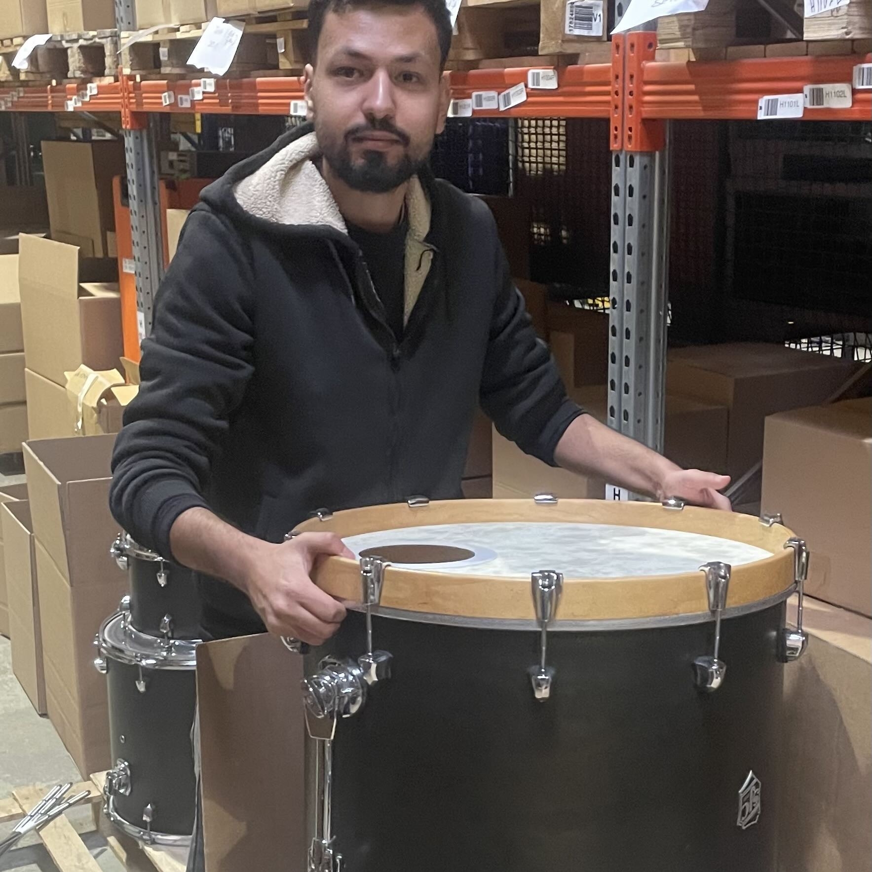 Mitarbeiter im Einsatz