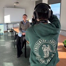 Hannah Loreen bei der Arbeit