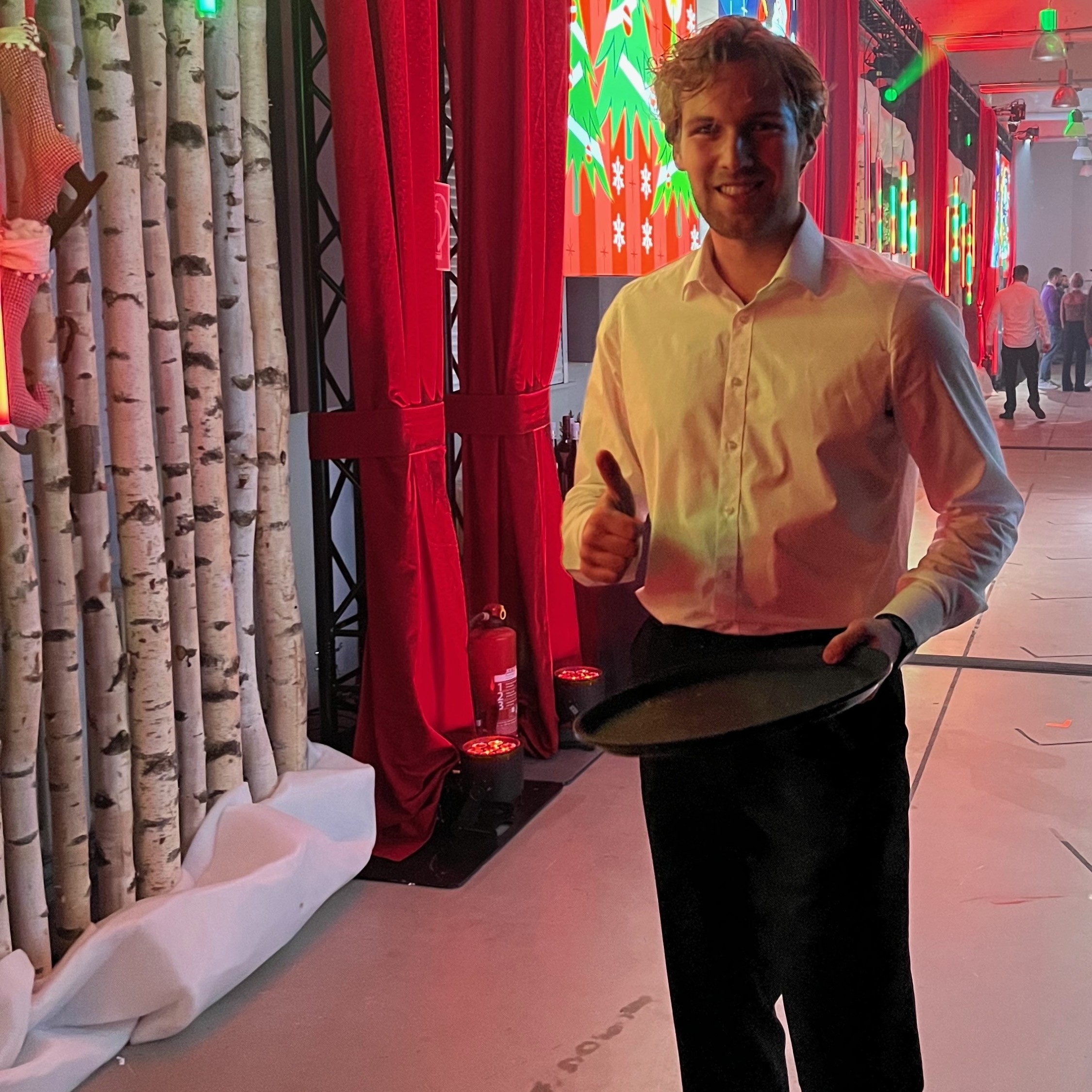 Mitarbeiter im Einsatz