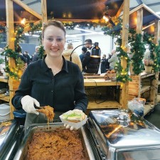 Beatrice bei der Arbeit