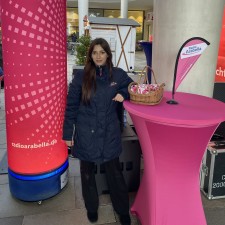 Ioana bei der Arbeit