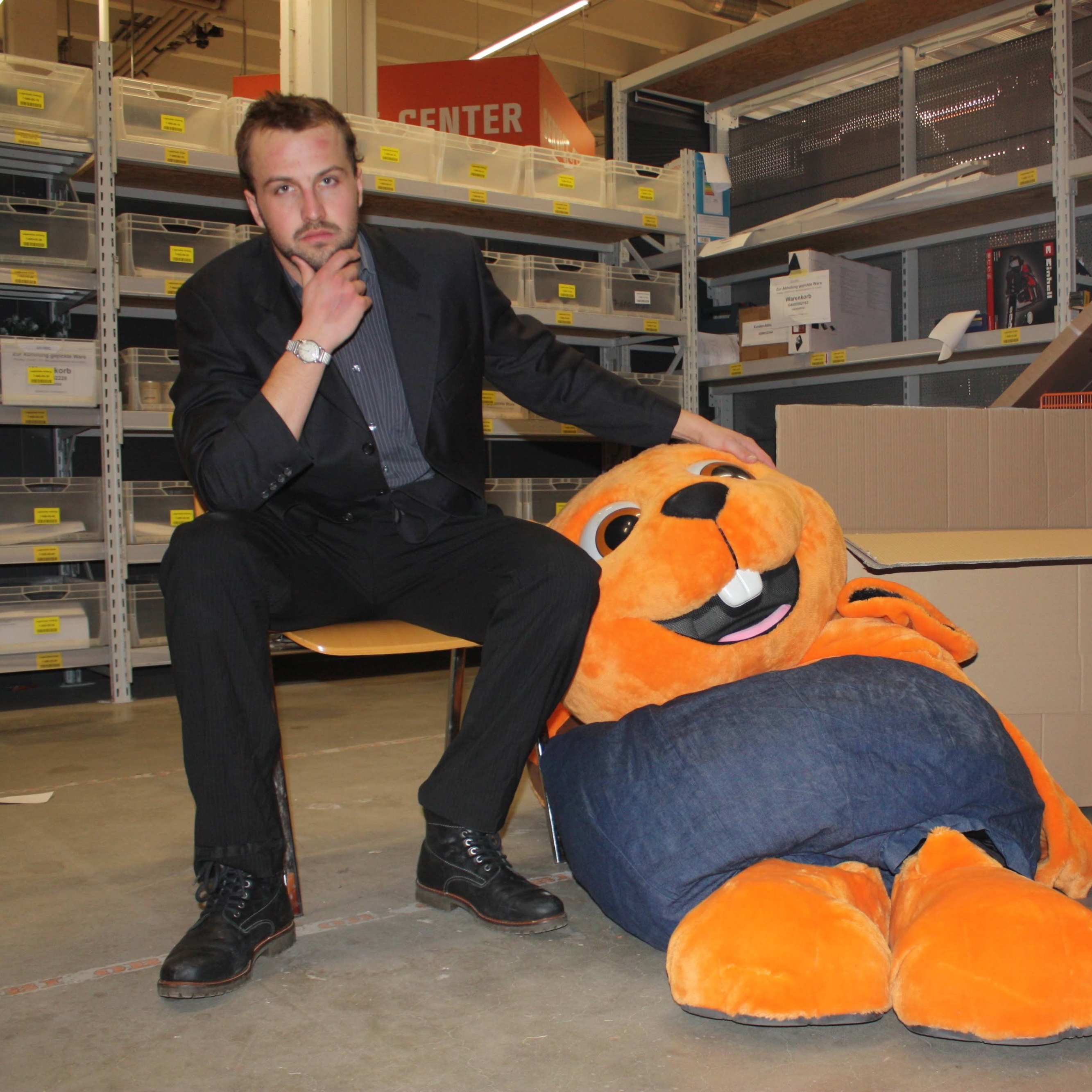 Mitarbeiter im Einsatz