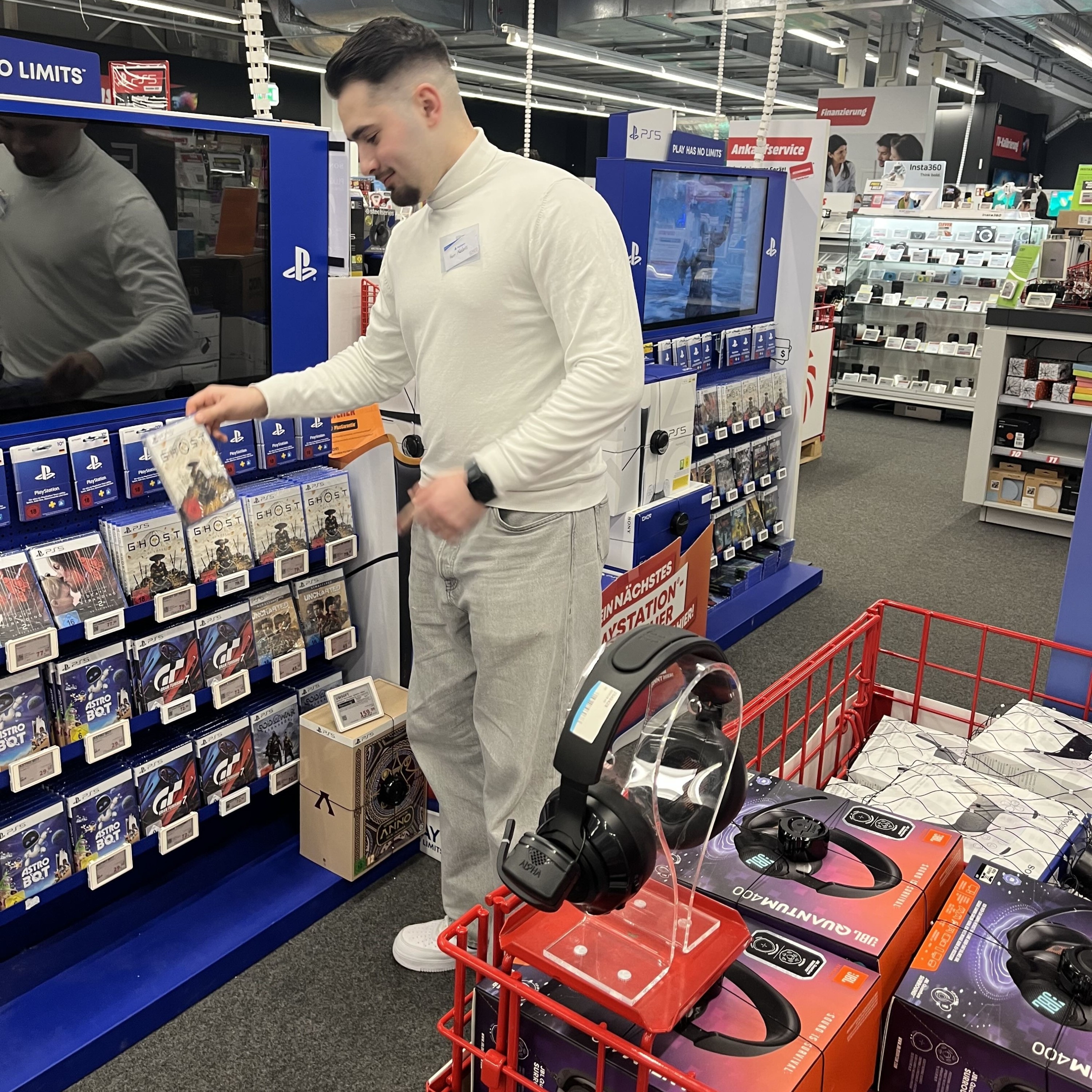 Mitarbeiter im Einsatz