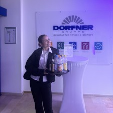 Victoria bei der Arbeit