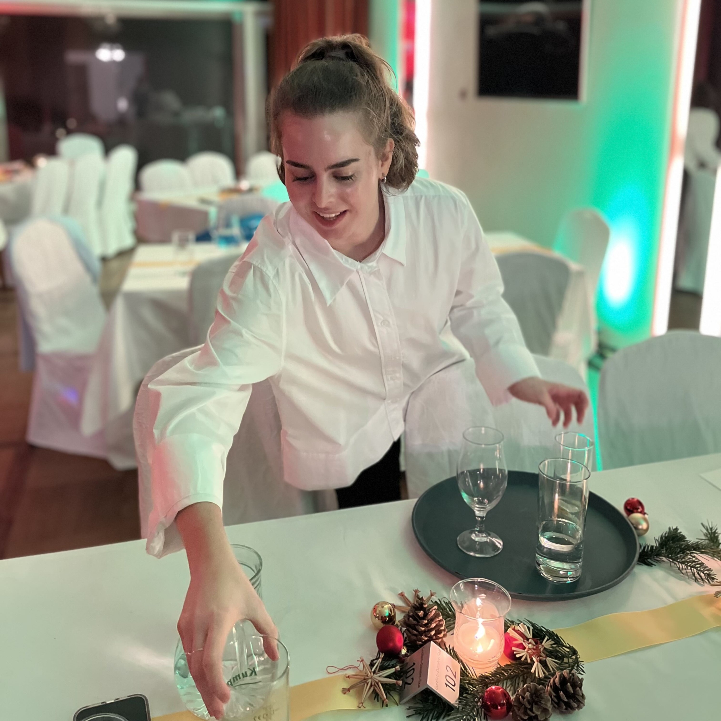 Mitarbeiter im Einsatz