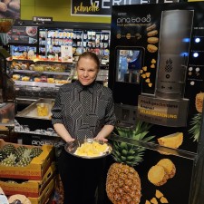 Marina bei der Arbeit