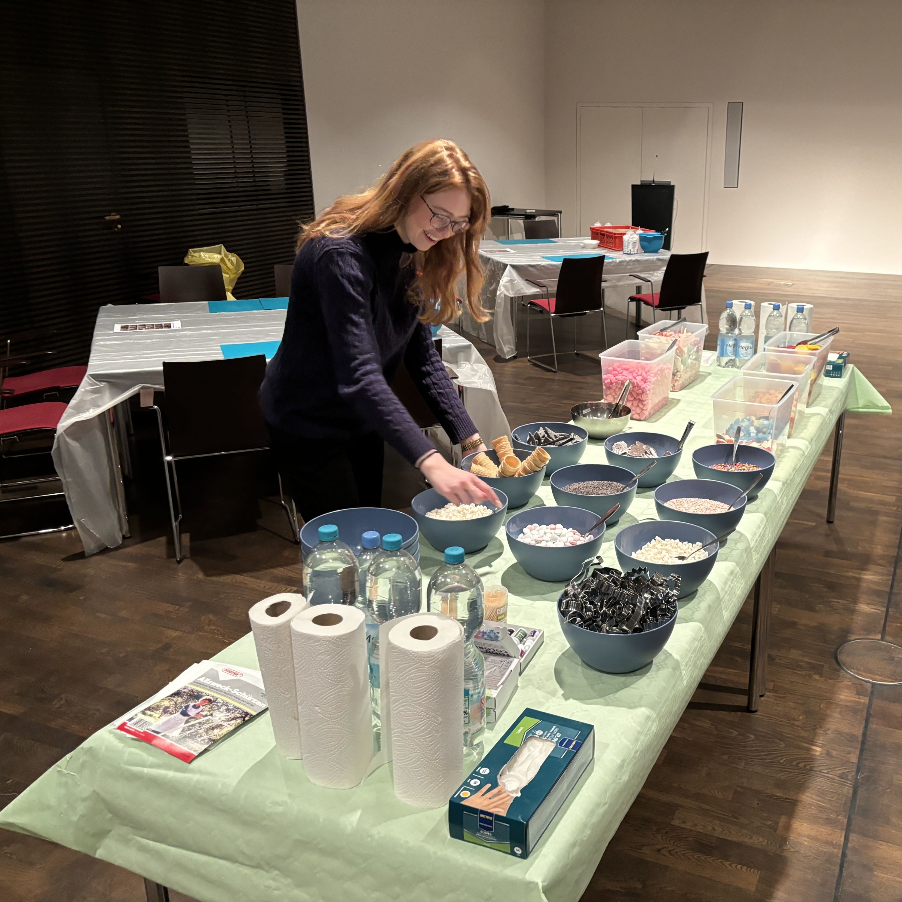 Mitarbeiter im Einsatz